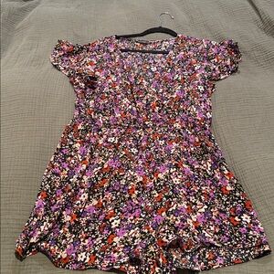 SHEIN Multicolor Floral romper